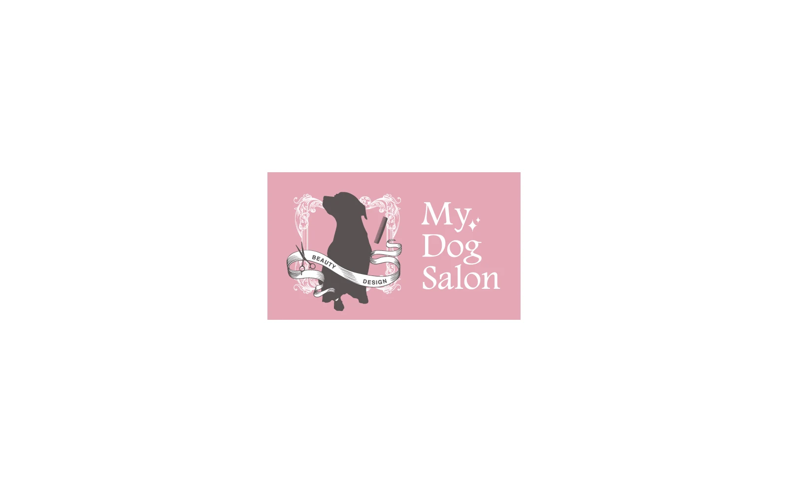 マイドッグサロン / MyDogSalonロゴデザイン