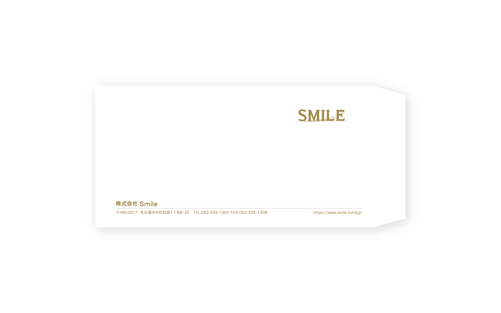株式会社Smile / 角2・長3封筒デザイン