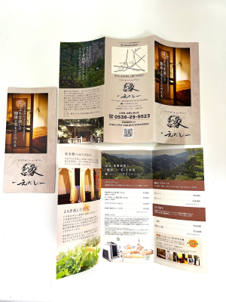 Entfaltetes Diagramm einer gerollten Dreifachfalte.